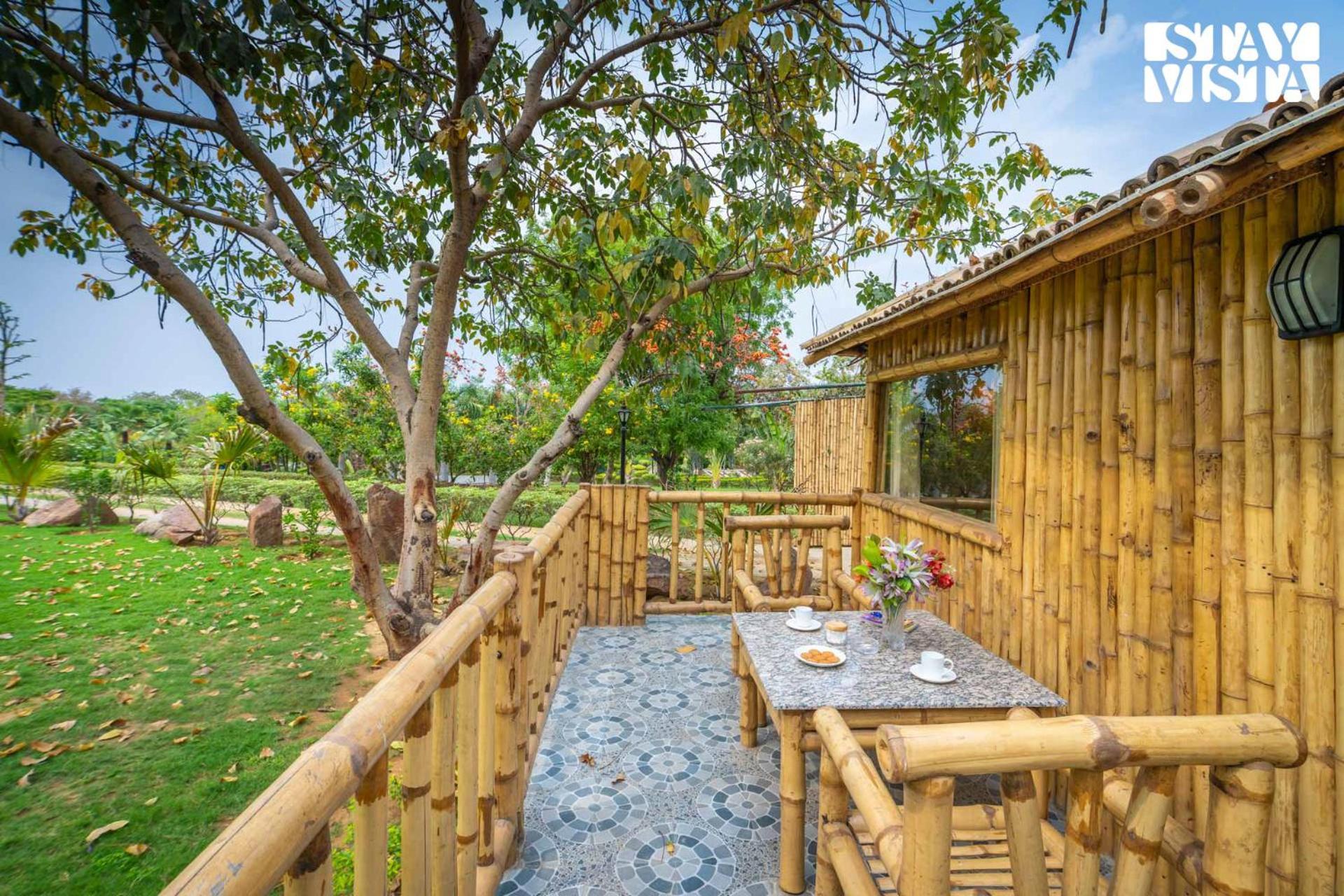 Stayvista At Maple Farms With Pool, Bbq & Bonfire Sohna Exteriér fotografie